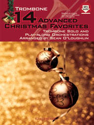 14 Advanced Christmas Favorites Trombone BK/ MP3 CD cover Thumbnail